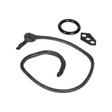 Trapeze rope Stealth Bar Dyneema Line Short, Black