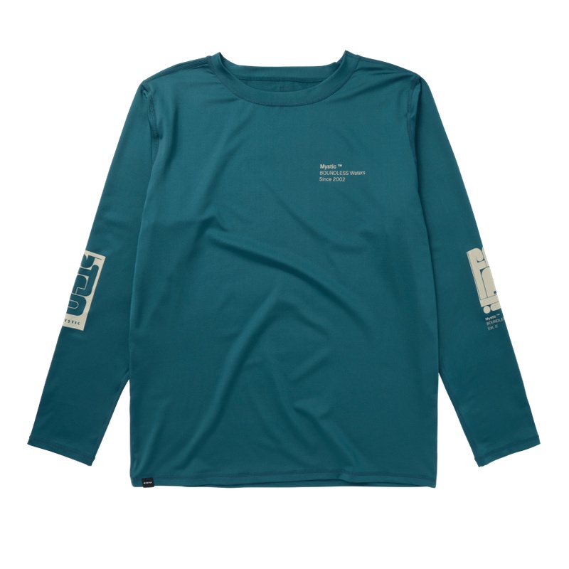 Tričko do vody Boarding Rashvest L/S, Teal