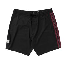 Men's boardshorts Wild Rose Boardshorts, Black