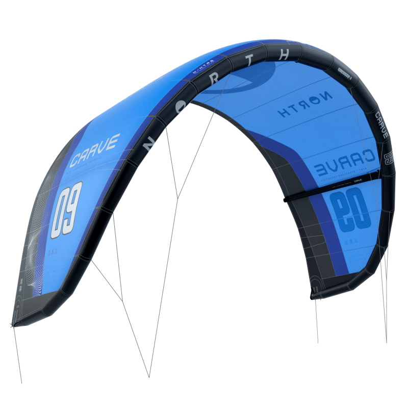 Carve Kite (only kite), Pacific Blue