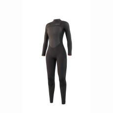 Neoprene Gem Fullsuit 5/4mm Double Fzip Wom, Black