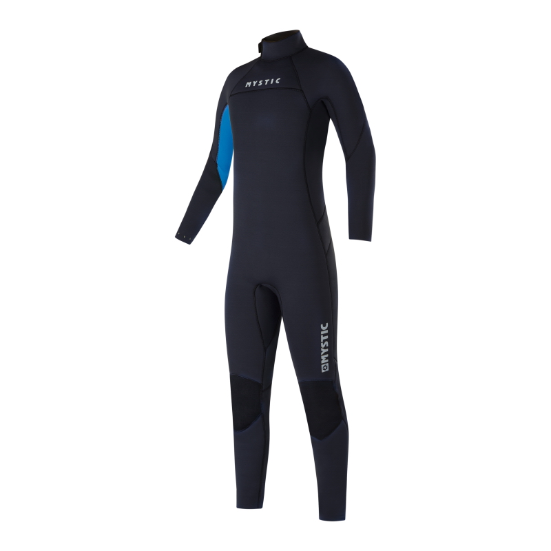 Neoprene Star Fullsuit Bzip 3/2 mm Kids, Black (Size M)