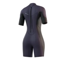 Neoprén Brand Shorty 3/2mm Flatlock Wom Bzip, Deep Purple