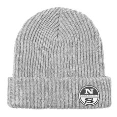 North Sails Logo Beanie, Black
