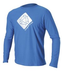 Water T-shirt Star Quick Dry L/S, Blue