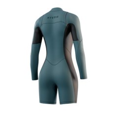 Dámský neopren Haven Longarm Shorty 3/2mm Double Fzip Wom, Teal (Velikost S)
