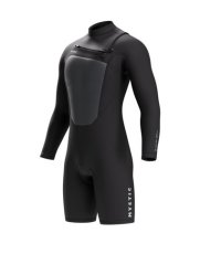 Neopren Brand Fzip 2/2mm Longarm Shorty, Black