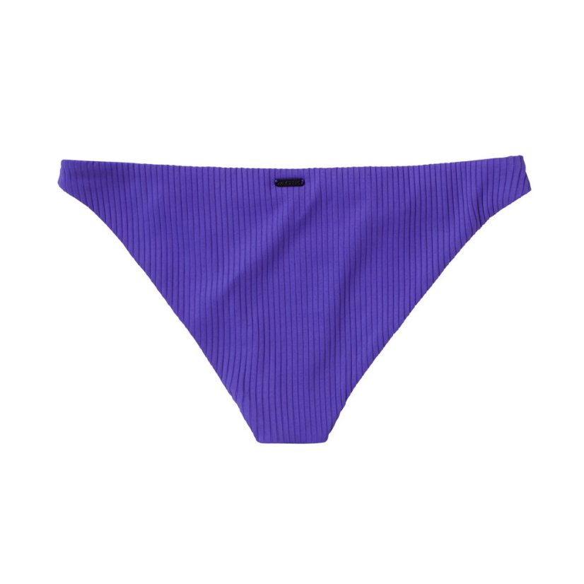 Bodil Strappy Bikini Bottom, Purple - Size: 36