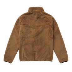Pánská mikina DTS Teddy Zip thru, Slate Brown