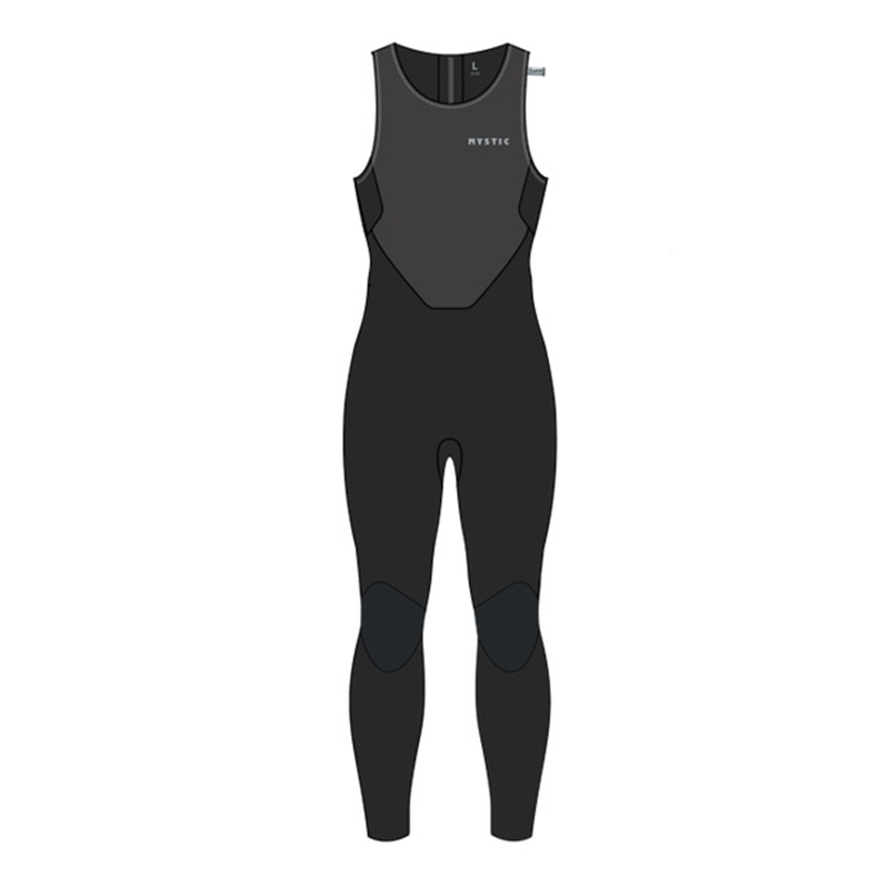 Men's Long John Surf Wetsuit, Black