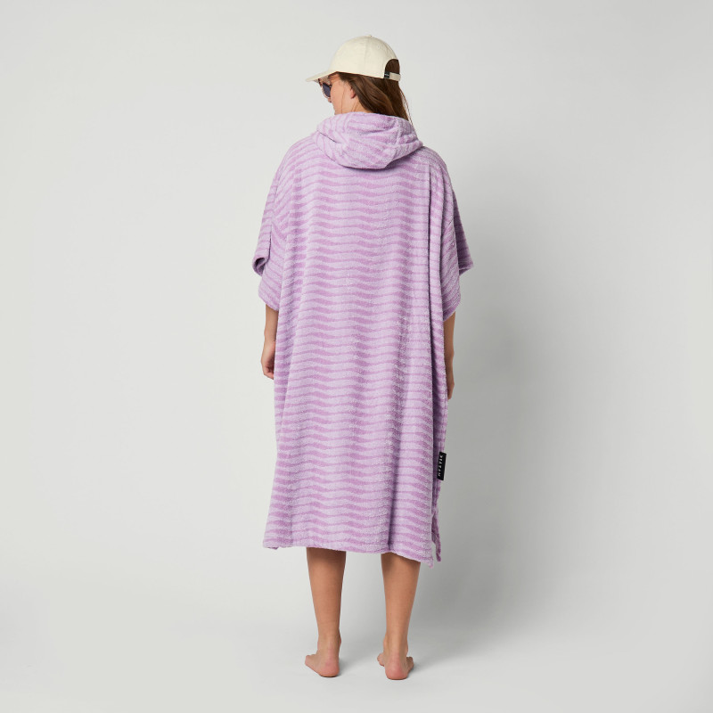 Poncho Jacquard, Pink/Purple