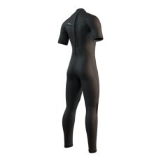 Neoprene Brand Shortarm Bzip 3/2mm Flatlock, Black