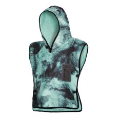 Mystic Poncho Kids, Black/Mint