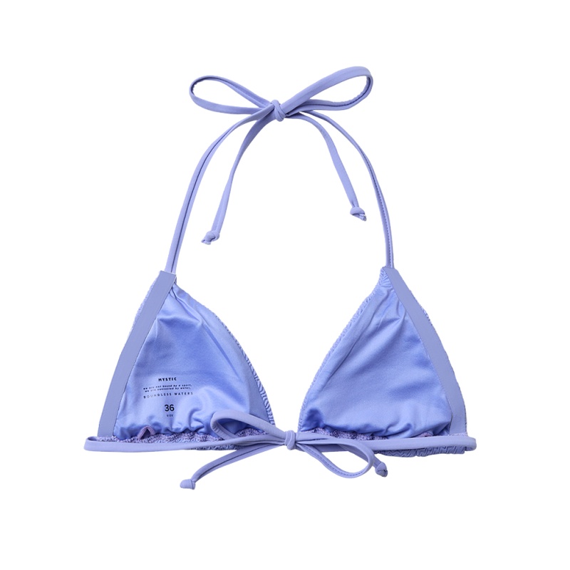 Amber Bikini Top, Iris Blue (Size 36)
