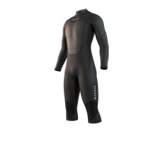 Brand Longarm Shortleg 3/2mm Flatlock Bzip, Black