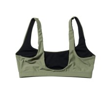 Ease Bikini Top, Olive Green