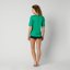 Women's lycra Solstice S/S Rashvest Women, Green
