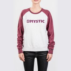 Women's sweatshirt Brand C Sweat, Light Gray Melee