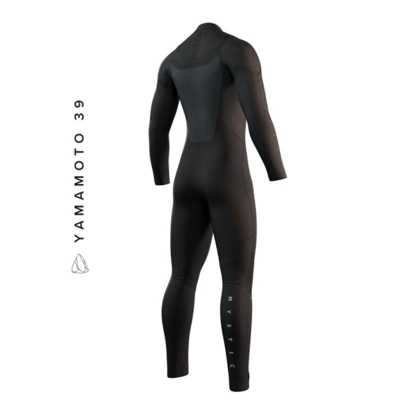 Neoprén Majestic Fullsuit 5/4mm Bzip, Black (Velikost M)