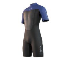 Neoprén Brand Shorty Bzip 3/2mm Flatlock, Black/Blue
