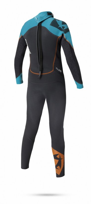 Dětský neoprén Star 5/4 Fullsuit Kids GBS, Teel (Velikost S)