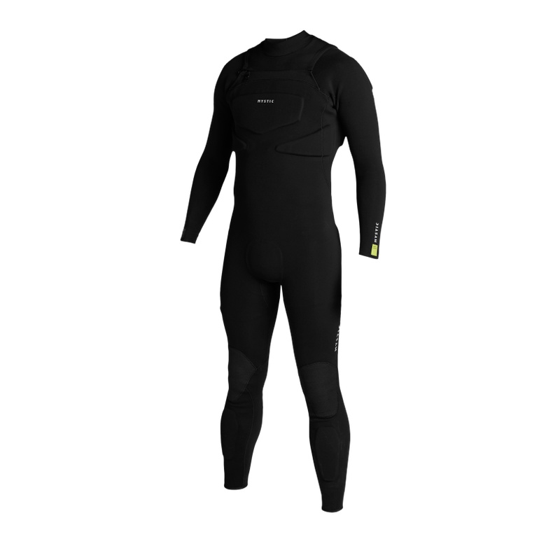 Men's wetsuit with protectors Impact Fullsuit, Black