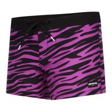 Women's boardshorts Diva Boardshort, Black/Pink