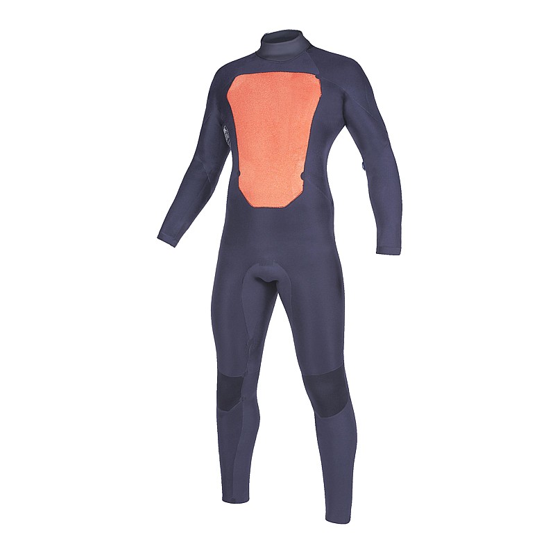 Men's Neoprene Star Fullsuit Bzip 3/2mm, Black