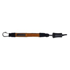 Kit Safety Leash Short, Black/Orange