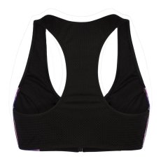 Zipped Bikini Top, Black