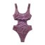 Bikiny Hazel Swimsuit, Rosewood (Velikost 36)