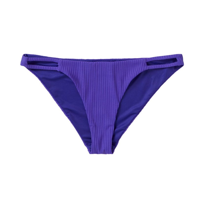 Bodil Strappy Bikini Bottom, Purple - Size: 36