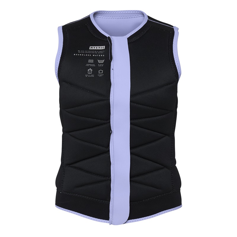 Dámská vesta Juice Impact Vest Fzip Wake Women, Iris Blue - Velikost: M