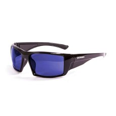 Sportovní brýle na vodu Ocean Aruba Shiny Black, Blue Revo