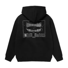 Pánská mikina Concept SB1 Hood Sweat, Black