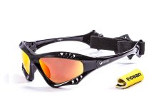 Sportovní brýle na vodu Ocean Australia, Shiny Black + Revo