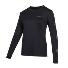 Jayde L/S Loose Quickdry Water T-shirt, Black