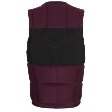 Pánská vesta Peacock Impact Vest Fzip Wake, Oxblood Red