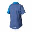 Lykra Star Rash Vest S/S Kids, Blue (Velikost S)