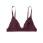 Bikiny Realm Bikini Top, Oxblood Red (Velikost 36)