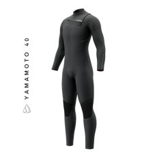 Men's Majestic Fullsuit 5/3mm Fzip Wetsuit, Dark Grey (Size L)