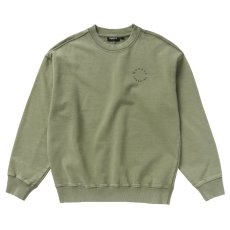 Pánská mikina Uproar Crew Sweat, Dark Olive (Velikost L)