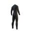 Men's neoprene Brand Fullsuit 3/2mm Fzip Flatlock, Black