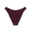 Bikiny Realm Bikini Bottom, Oxblood Red - Velikost: 36