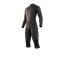 Brand Longarm Shortleg 3/2mm Flatlock Bzip, Black - Velikost: XL