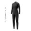 Dámský neopren Jayde Fullsuit 5/4mm Double Fzip Women, Black (Velikost M)