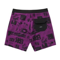 Men's Boardshorts Ripple Movement Boardshort, Sunset Purple