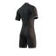 Neoprene Brand Shorty Bzip 3/2mm Flatlock, Black (Size XS)