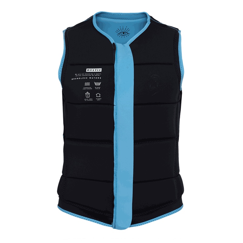 Zodiac Impact Vest Fzip Women Wake, Powder Blue
