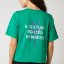 Women's T-shirt Culture Tee WMN, Bright Green - Size: L